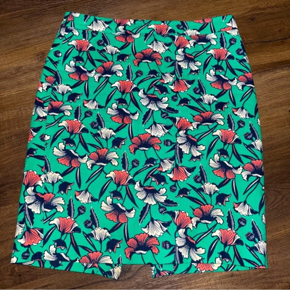 J by J.Crew Spring Floral Pencil Skirt